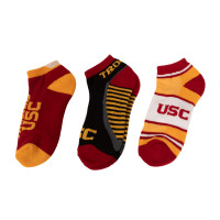 USC Trojans Basics Three Pack Socks